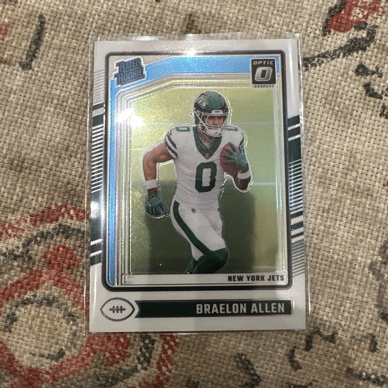 Braelon Allen 2024 Donruss Optic Base Rated Rookie RC #211