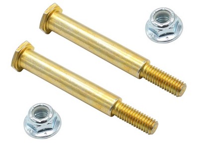 2x Schraube für Stützrad am Mähwerk passend für Gutbrod GLX 105 RHL-K 13CG51GN49