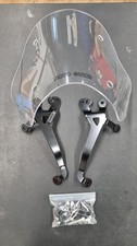 2S001003 - WINDSHIELD WITH BLACK BRACKET KIT - MOTO GUZZI V7 III