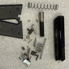 DAVIS P 380 SLIDE, BARREL, TRIGGER, SAFETY, GRIPS GUN PARTS REPAIR