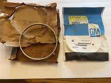 Nos Gm Pair Of Headlight Retainer Trim Rings Camaro Nova Chevelle Gm 5952000