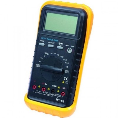 KS Tools Multimeter inklusive Prüfspitzen und Krokodilklemmen, 150.1480