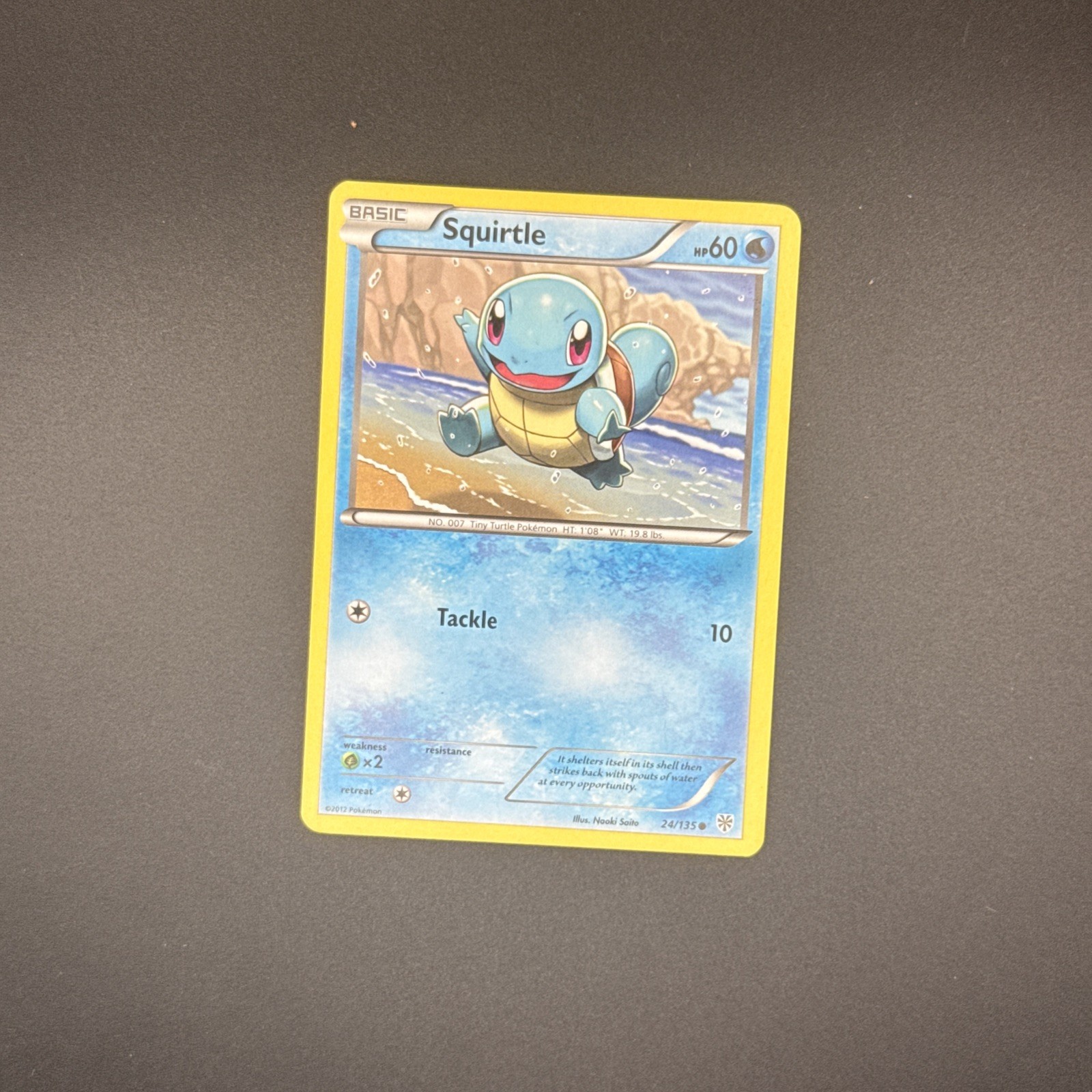LP Squirtle 24/135 Plasma Storm Regular
