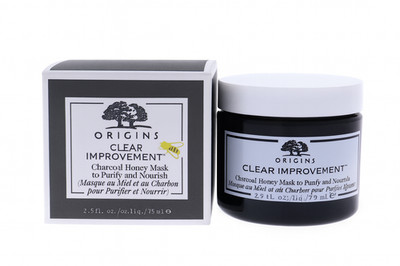 Origins Clear Improvement Charcoal Honey Face Mask 2.5 oz 75 mL Purify & Nourish