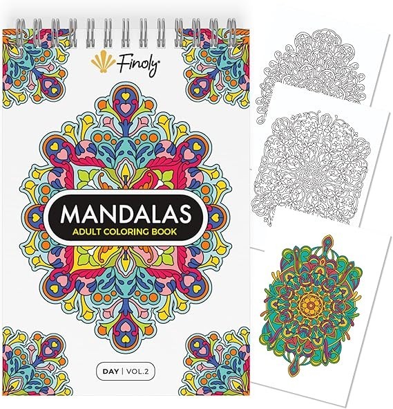 Libro Mandala Finoly da Colorare per Adulti - Vol. 2
