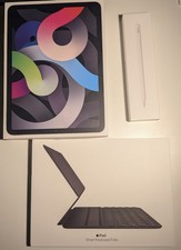 Apple iPad Air 4th Gen 64GB Wi-Fi With Apple Pencil And Smart Keyboard Folio