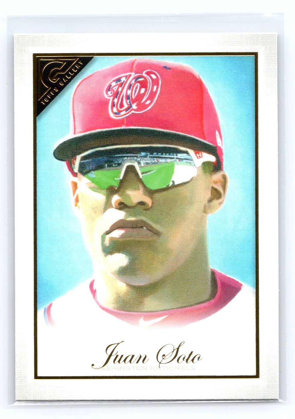 Juan Soto #7 Baseball Cards 2019 Topps Gallery trading card — raw and PSA graded price guide