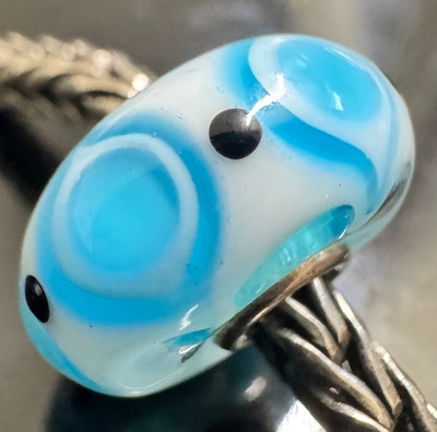NEW  Trollbeads Beautiful Tsunami Waves EVENT ONLY UNIQUE OOAK