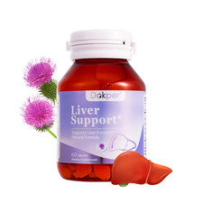 Liver Cleanse Detox  Repair- Herbal Liver Support Milk Thistle Supplement 60ct