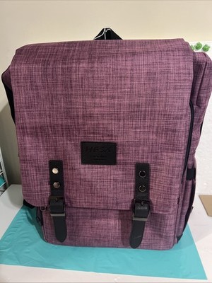 HFSX Vintage Backpack Anti Theft Laptop Backpack Men Women Business Travel Co...