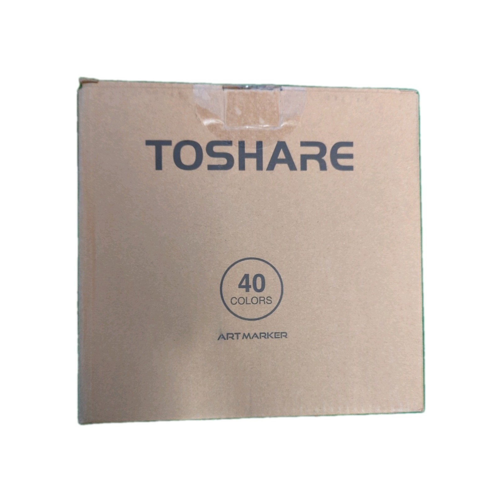TOSHARE 40 Colors Art Markers. These Art Supplies Are Typically Dual-tip Markers