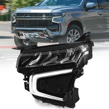 FIONE Full LED Headlights Assembly Compatible with Chevy Tahoe/Suburban 2021 ...