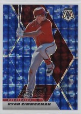 2021 Panini Mosaic Blue Camo Mosaic Prizm Ryan Zimmerman #183 19zq