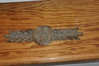 Coca Cola Vintage 1930’s Embossed Tin Sign Plaque Has Some Rust Around Coke Old*