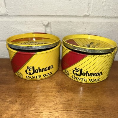 2X SC Johnson Paste Wax The Original Formula, 16 oz (1 lb) Discontinued