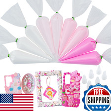 Decoden Cream 9PCS Premium Fake Whipped Cream Glue Kit for DIY Crafts  Cases