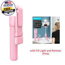 Wireless Selfie Stick Foldable Tripod Stand with Bluetooth Remote Extendable Tri