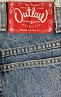 Outlaw Womens Blue Denim Medium Wash 5-Pocket Design Bermuda Shorts Size 3 — photo 6