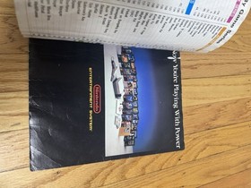 Vtg 1987 NES Official Nintendo Player's Guide w/ Sticker Sheet Stadium Events