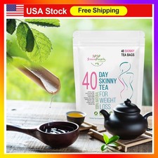 Night Time Fat Burner Capsules Natural Skinny Fit Detox Tea Bags Weight Loss