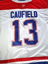 Cole Caufield #13 Montreal Canadiens Away Jersey White - Size 52 Large
