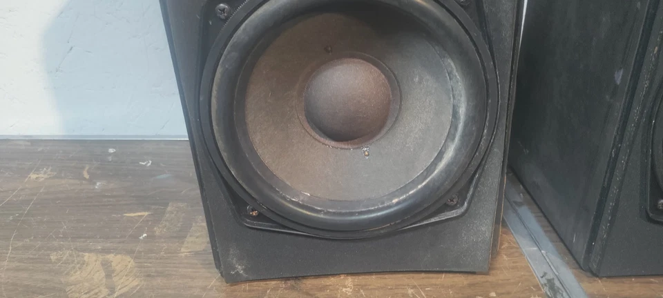 Altavoces Visonik David 702 para piezas/reparación sonido probado ver el vídeo de YouTube Foto 4 de 4