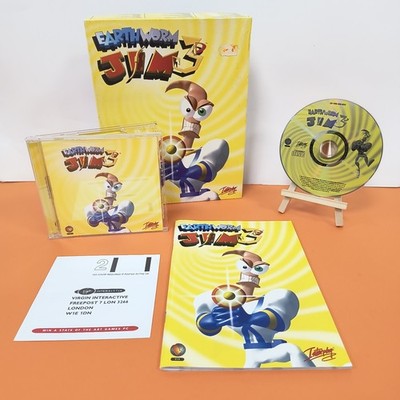 EARTH WORM JAM 3D PC CD-ROM COMPLETE WITH BOX AND MANUAL GREAT