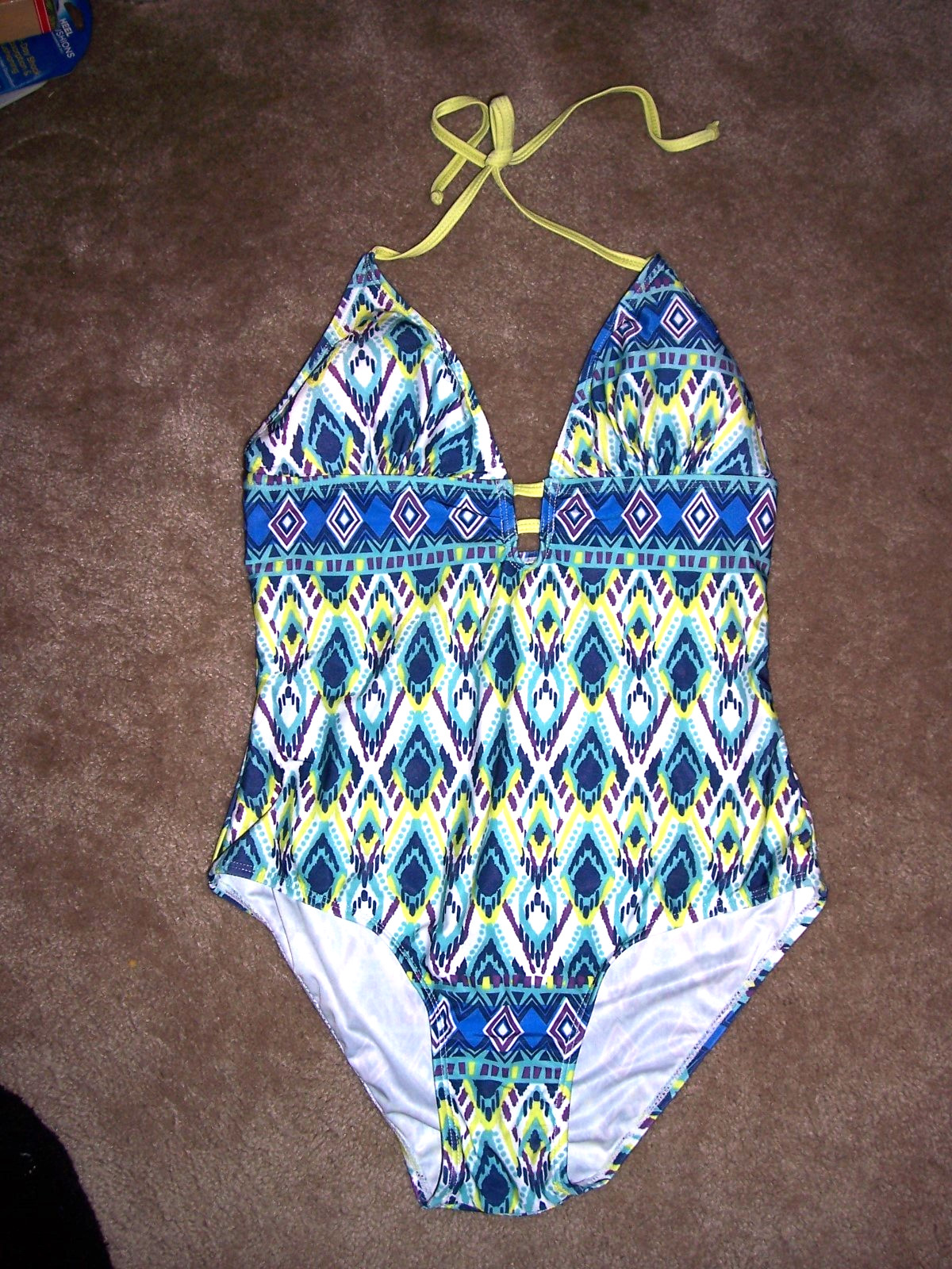 NWT Womens BOBBIE BROOKS 1 Piece Swimsuit Size XL