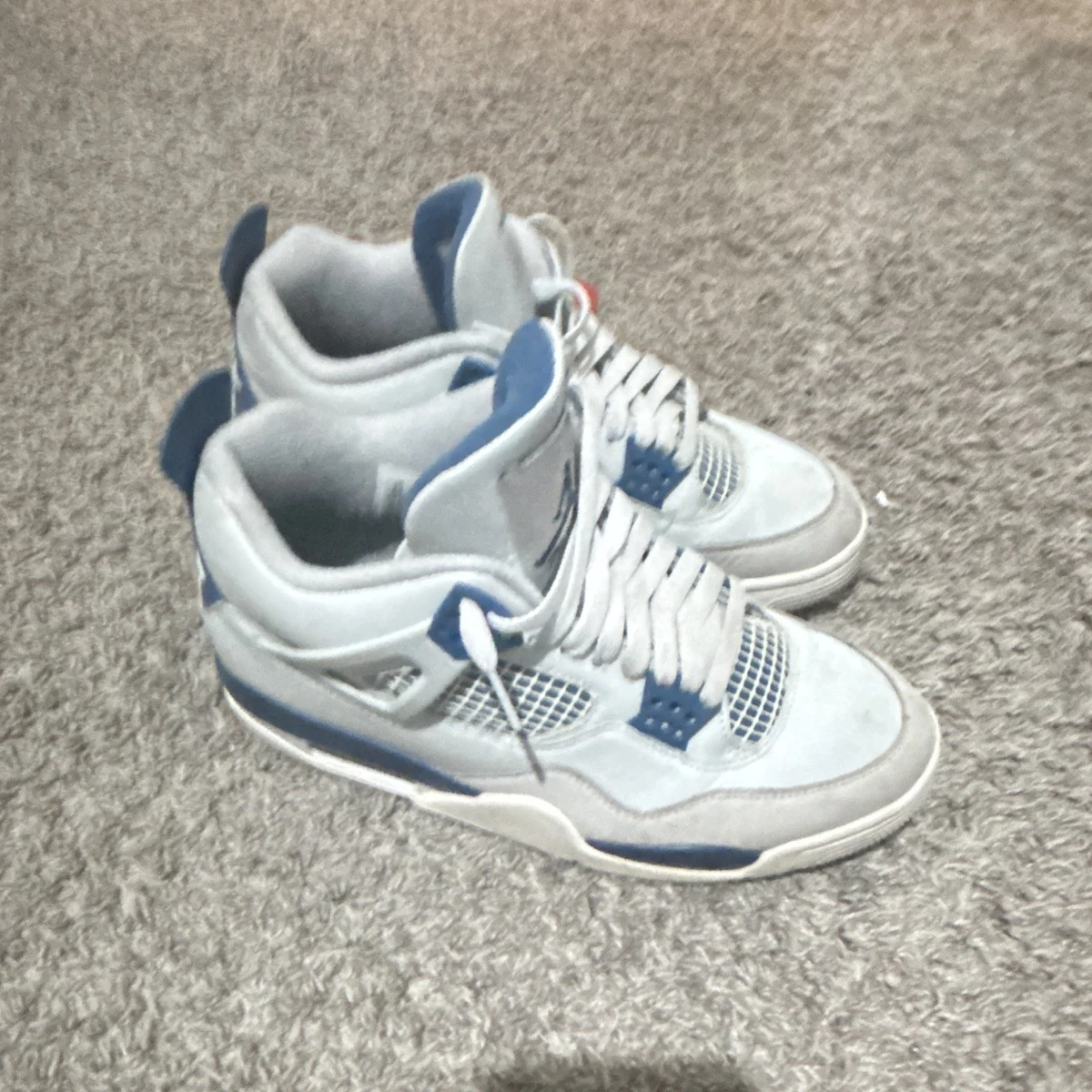 Jordan 4 Retro Blue for Sale - Authenticity Guaranteed - eBay