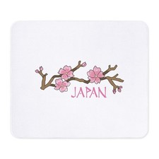 CafePress JAPAN CHERRY BLOSSOM Mousepad  1515064325 