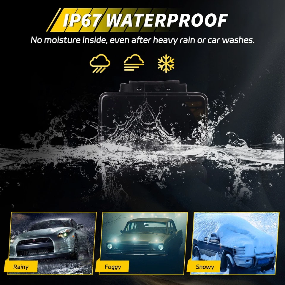 2 luces antiniebla LED para parachoques de lente ahumada para Chevy Colorado/GMC Canyon 04-12 Foto 4 de 4