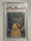 2023 Pokemon SVP EN x Van Gogh #085 Pikachu/Grey Felt Hat PSA 8 NM-MT