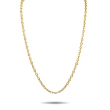 Chaumet Ovronde 18K Yellow Gold Chain Necklace