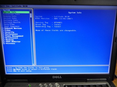 Dell Latitude D630 Intel Core 2 Duo 2.2Ghz, 2GB RAM, HDD/Caddy 14" Laptop