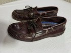 Sperry Top-Sider Men's Brown Leather Boat Shoes Lace-Up US 8.5 — photo 7