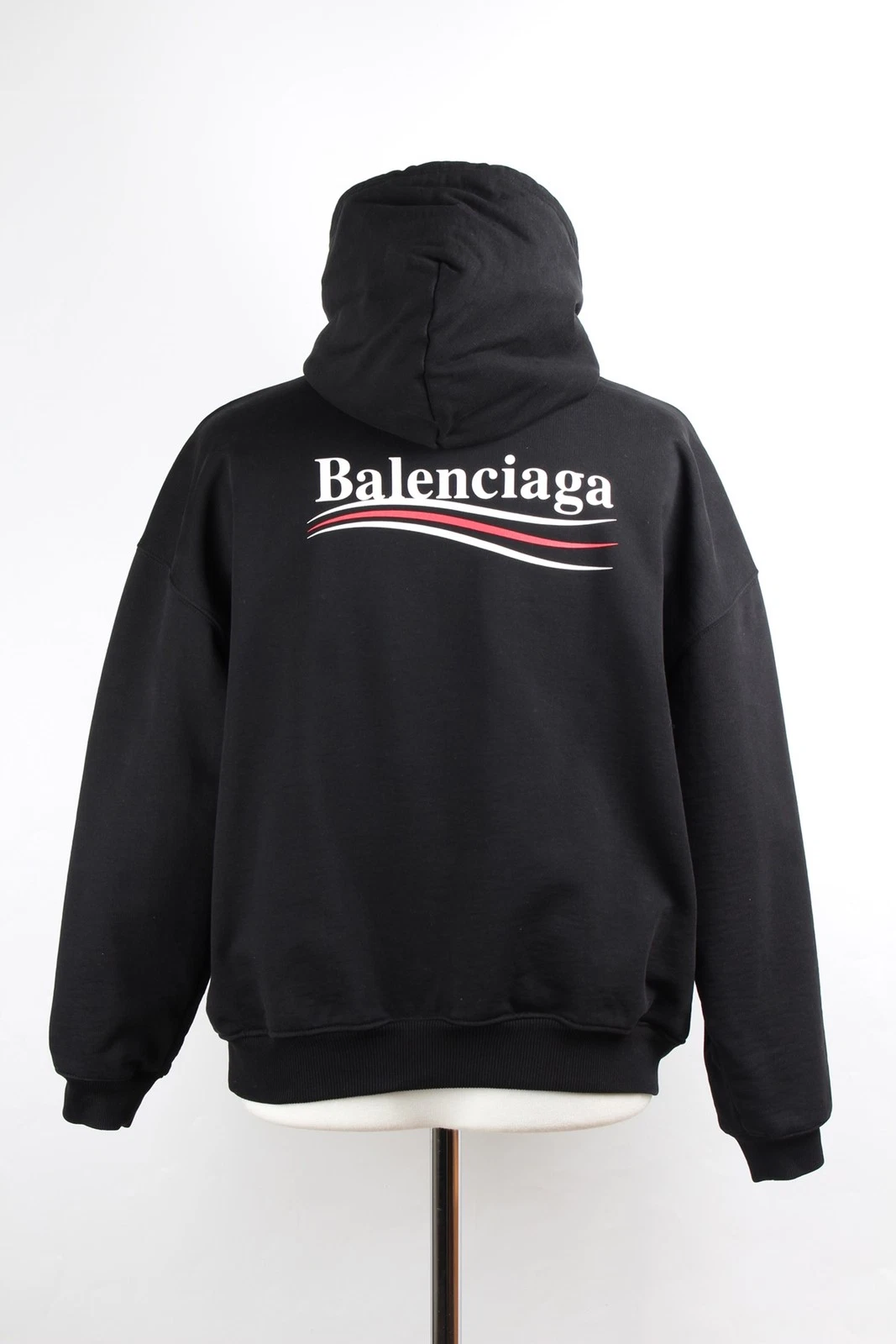 Felpa con cappuccio Balenciaga Wave Logo M 100 72458127