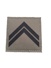 GALON POITRINE SERGENT BASSE VISIBILITE GRADE DE COMBAT BV ENTIEREMENT NEUF