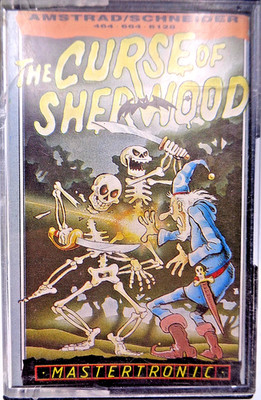 SCHNEIDER/AMSTRAD CPC -- THE CURSE OF SHERWOOD (MASTERTRONIC)