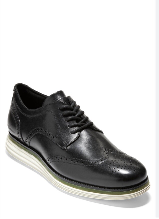 SAOLA Uomo Cole Haan Originale Grand Energy Meridian Corto Punta Alare Derby Pelle C33804