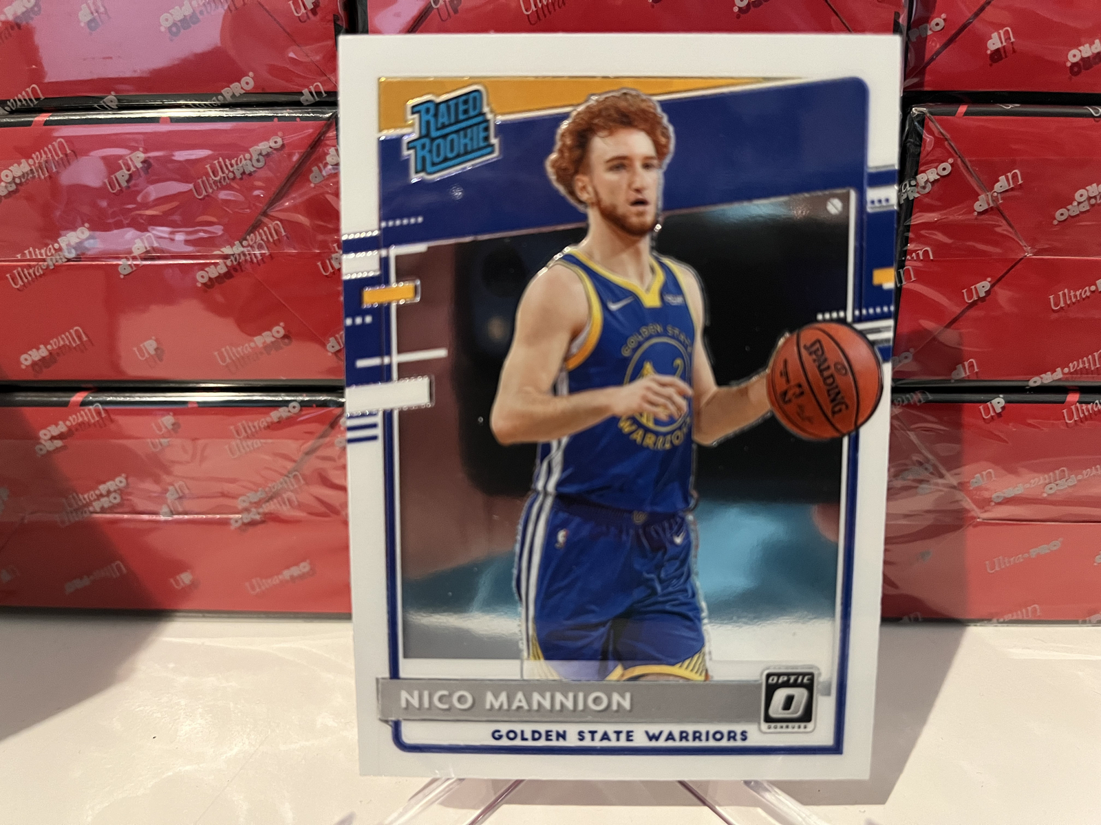 2020-21 NBA Panini Optic Basketball Nico Mannion #190 Base Rated Rookie Card