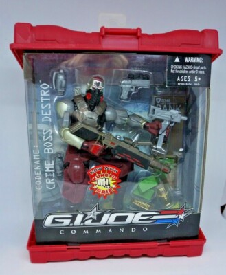 New Hasbro GI Joe Commando Crime Boss Destro Action Figure