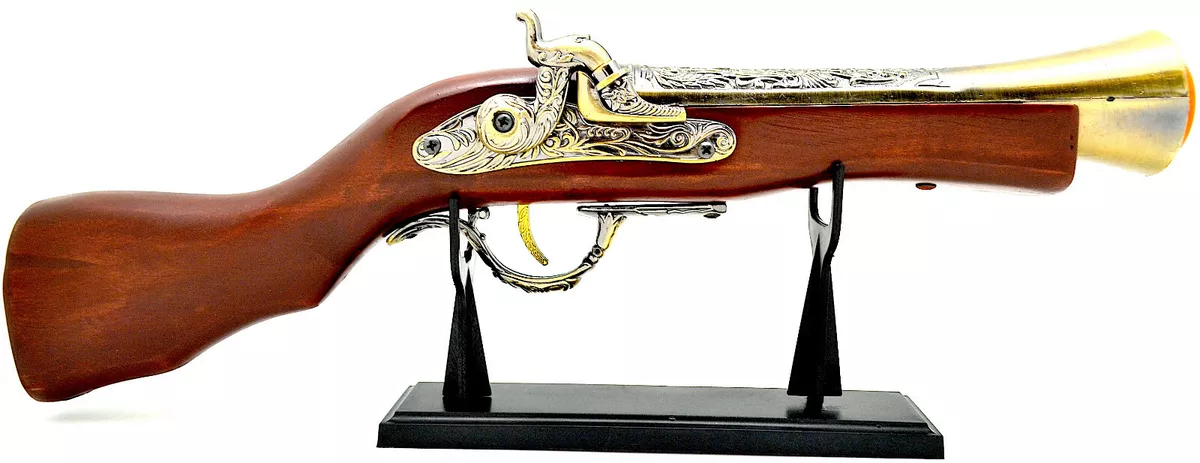 French Blunderbuss Pistol, Espingole, 18th Century, Replica This re