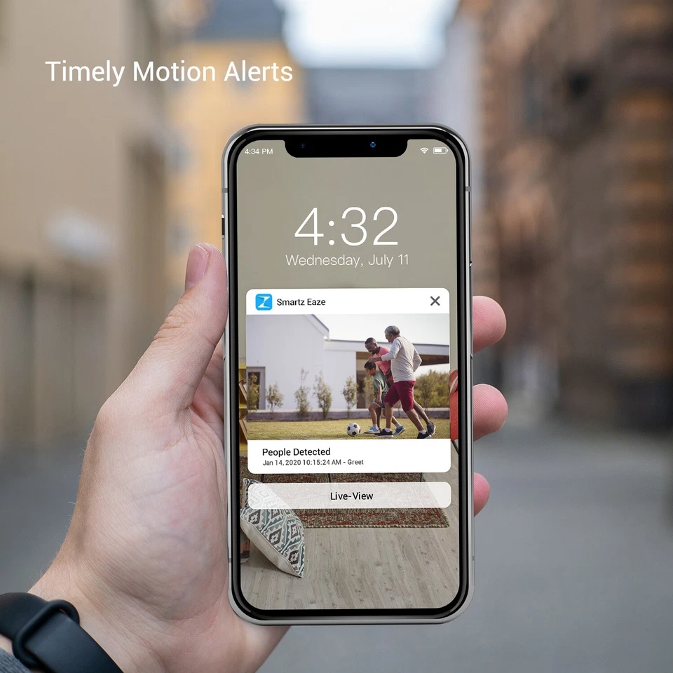 Zmodo 1080P Mini Pro WiFi Indoor Two- way audio Camera - Image 4 of 4