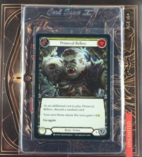 Flesh And Blood Primeval Bellow Pitch(2) Rainbow Foil Unl WTR036