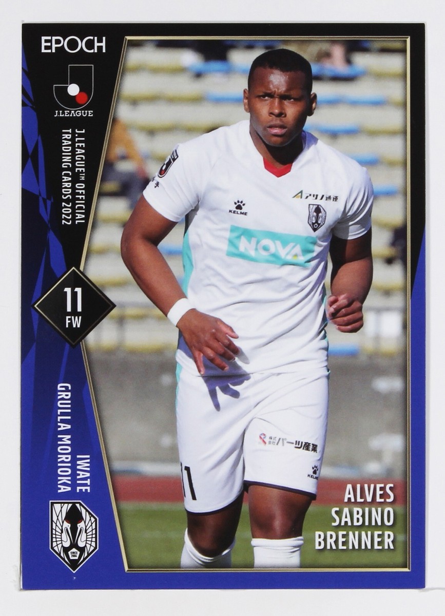サッカーカード ALVES SABINO BRENNER - 2022 J League Professional Soccer Card | eBay