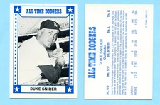 1980 TCMA All Time Dodgers - Duke Snider - Box 912