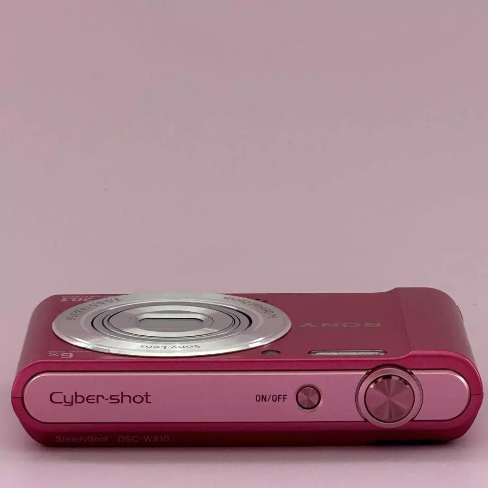 Sony Cyber-shot DSC-W810 20.1MP 6X Compact Digital Camera