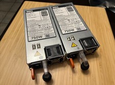 Lot of 2 Dell D750E-S1 PowerEdge Power Supply 750 Watt DP/N 09PXCV