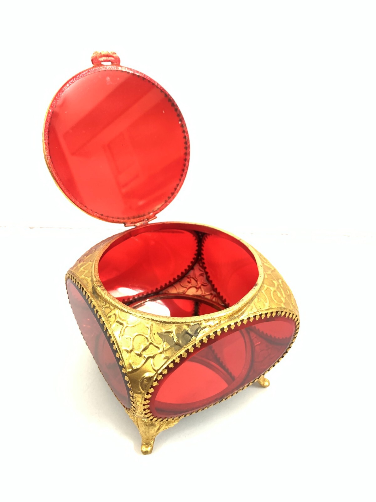 Glass Jewellery Box eBay