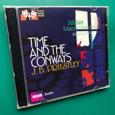 J.B Priestley TIME AND THE CONWAYS Radio Drama 2x CD Marcia Warren Stella Gonet